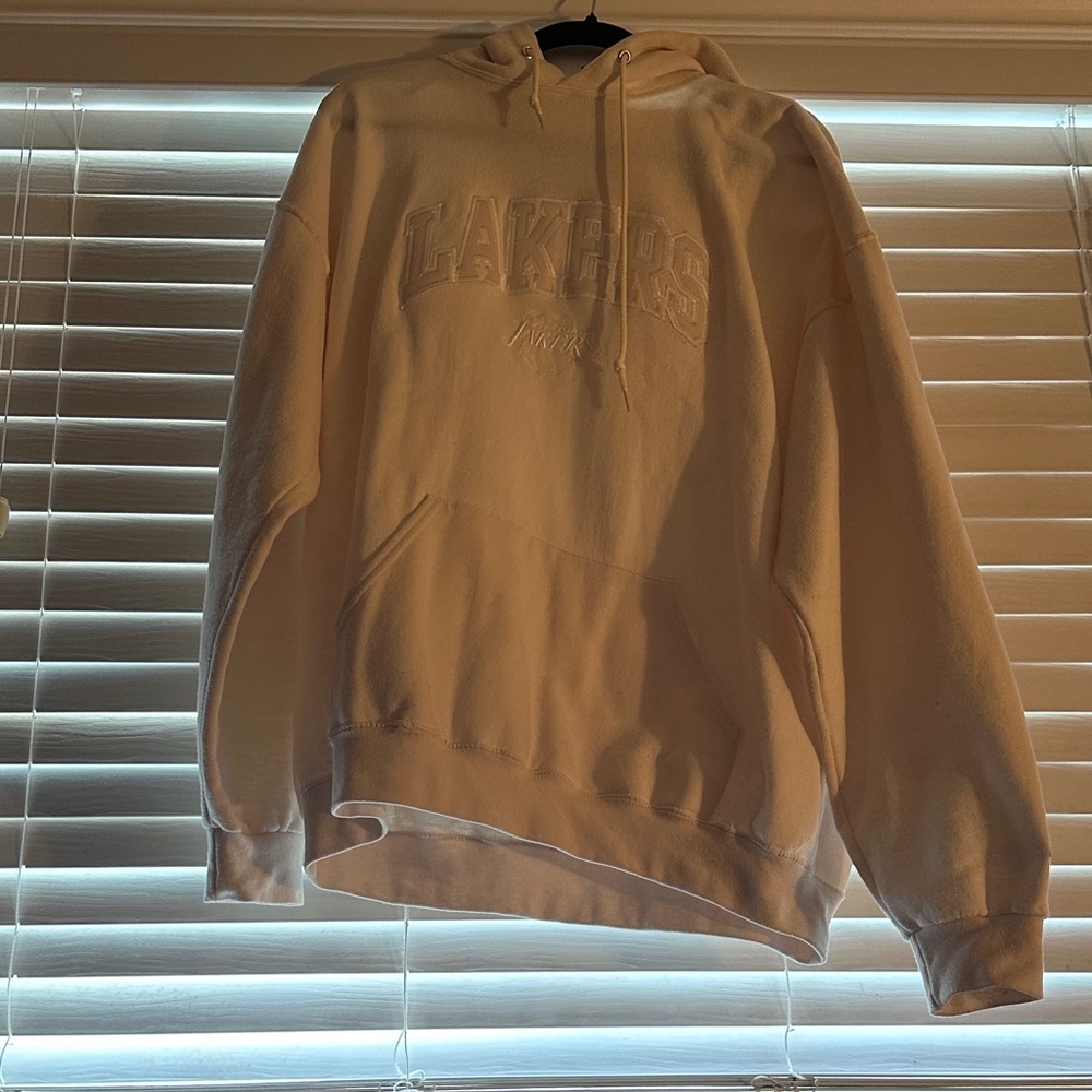 NBA Lakers Cream Hoodie